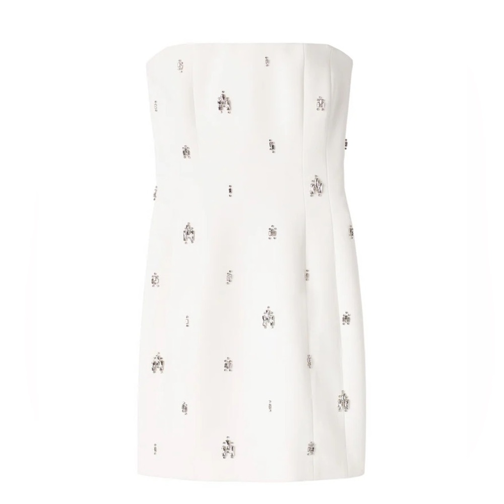 A.L.C. Elsie Embellished Strapless Mini Dress